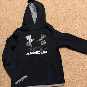 Under Armour Kids Black and Gray Hoodie